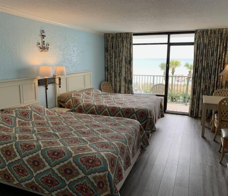 *Renovated Oceanfront Condo*Queen Beds*Pools*Hot Tubs*More*P220 Миртл-Бич Экстерьер фото