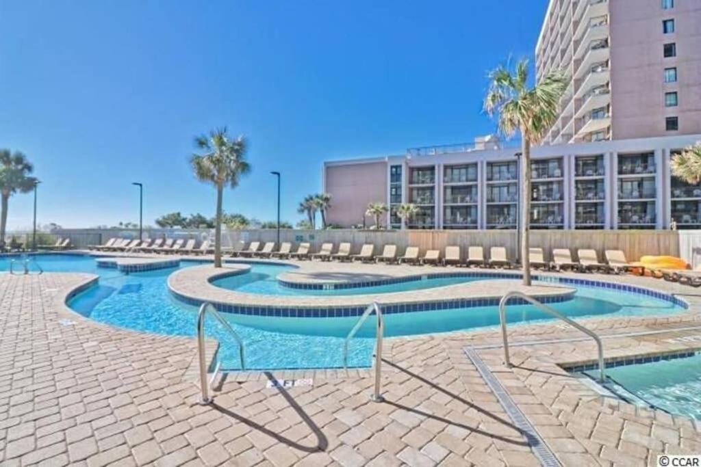 *Renovated Oceanfront Condo*Queen Beds*Pools*Hot Tubs*More*P220 Миртл-Бич Экстерьер фото